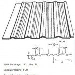 1" Custom Mesa RV Siding Pattern