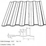 1" Mesa with 3" Run RV Siding Pattern