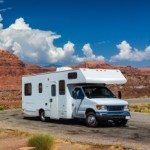 RV With A Canyon In The Background