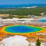 Hot Springs at the Yellowstone National Park